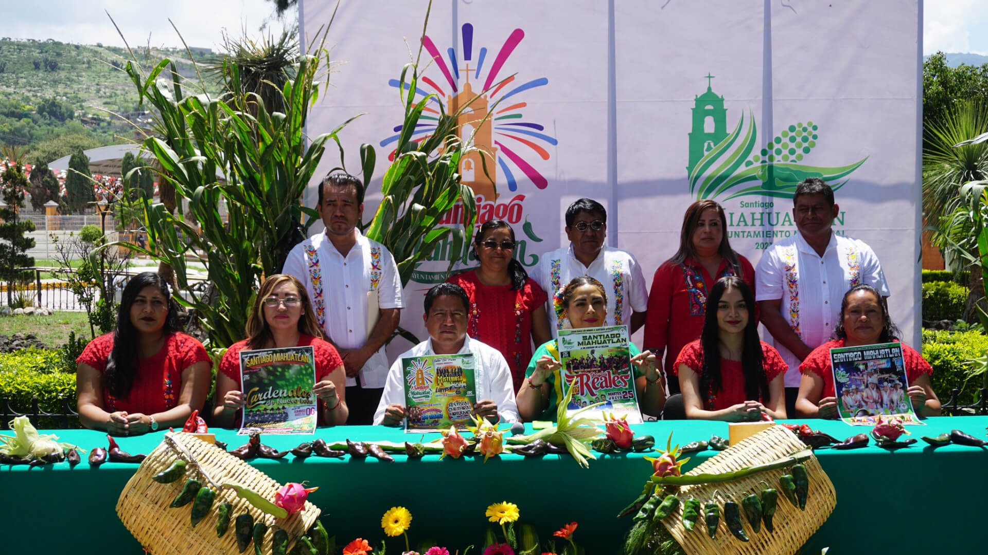 RUEDA DE PRENSA FERIA SANTIAGO MIAHUATLÁN 2023